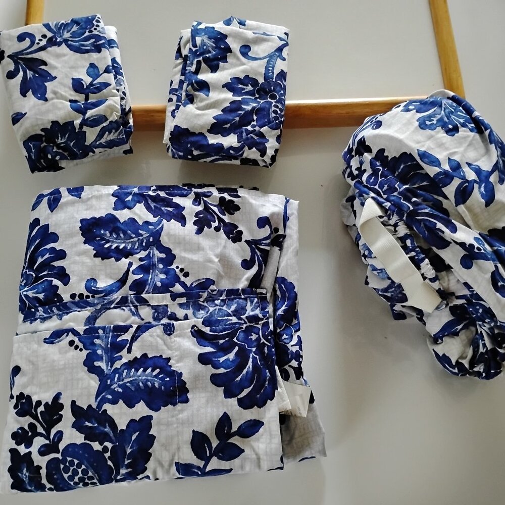 SWEETHOME DEEP POCKET QUEEN SIZE 100% POLYESTER TUSCAN SHEET SET